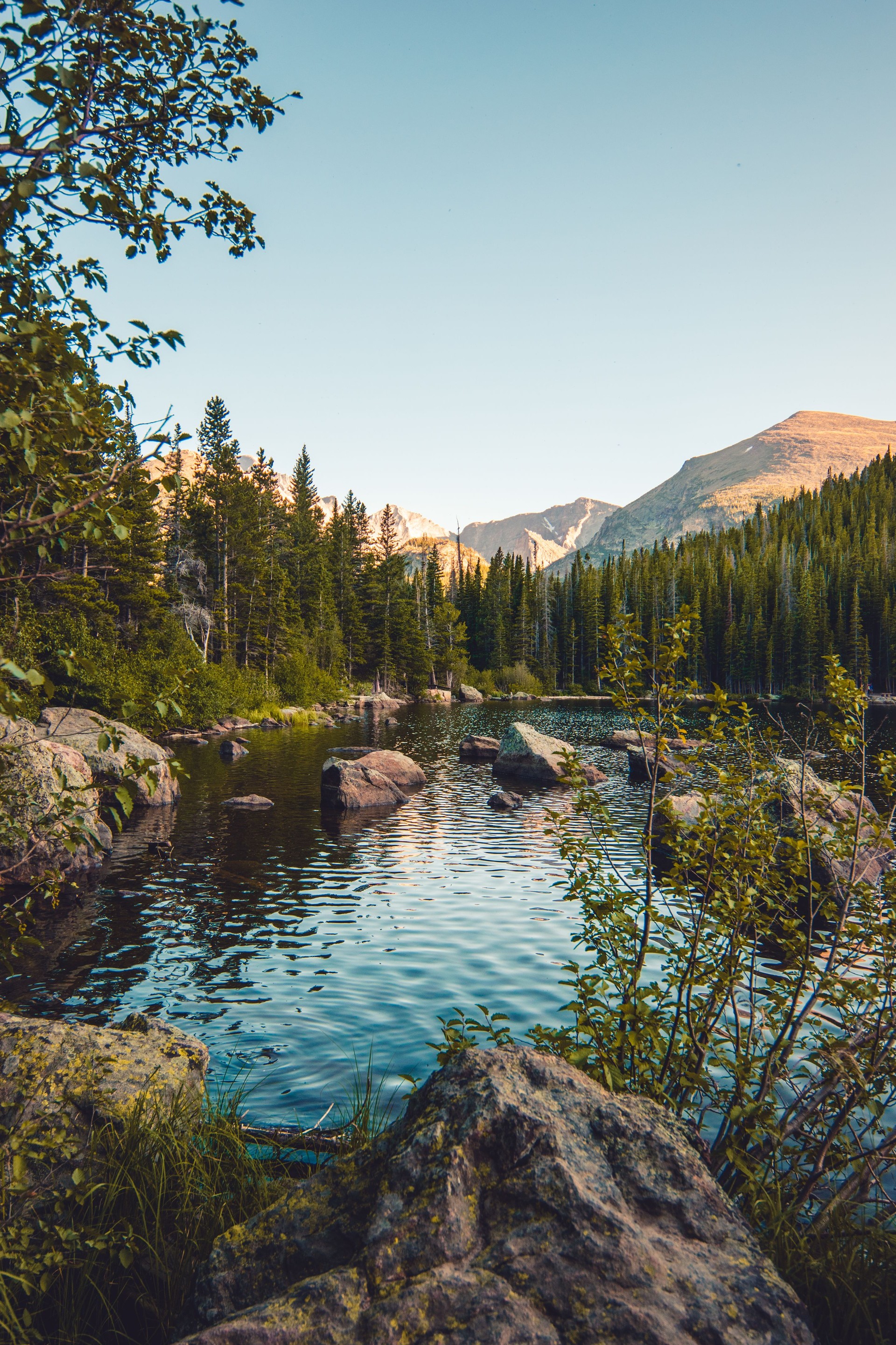 Lake in the mountains